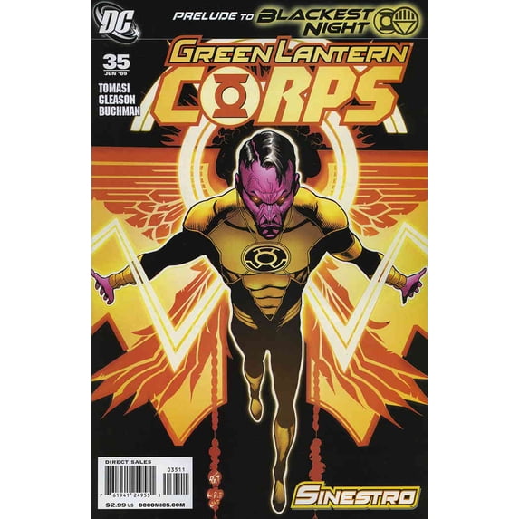 Green Lantern Corps (2nd Series) #35 VF ; DC Comic Book