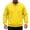 Yellow, variant on Boyscolos Men Crewneck Sweatshirts Fall Winter Fashion Long Sleeve Pullover Top Stretch Soft Lightweight Shirt Travel Golf Brown S