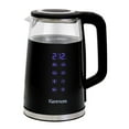 thumbnail image 2 of Kenmore Double-Walled Glass Electric Kettle 1.7L, Digital Temperature Control With 4 Pre-Sets, Black, 2 of 5