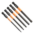 thumbnail image 2 of Lefu 5 Pcs Embout de Tournevis Hexagonal Changement Rapide Longueur de Perceuse à Impact 100mm, 2 of 10