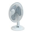 thumbnail image 3 of Comfort Zone Ventilateur de Table Oscillant à Grande Vitesse de 16 Pouces, 3 Vitesses Réglables, Blanc, 3 of 7