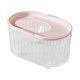 thumbnail image 5 of Bañera para hámster, inodoro sin polvo, arenero, contenedor de baño de arena, arena para hámster Rosa, 5 of 9