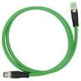 thumbnail image 1 of Cable de Conexión Jadeshay M12 A RJ45 Ethernet 1m, 1 of 8