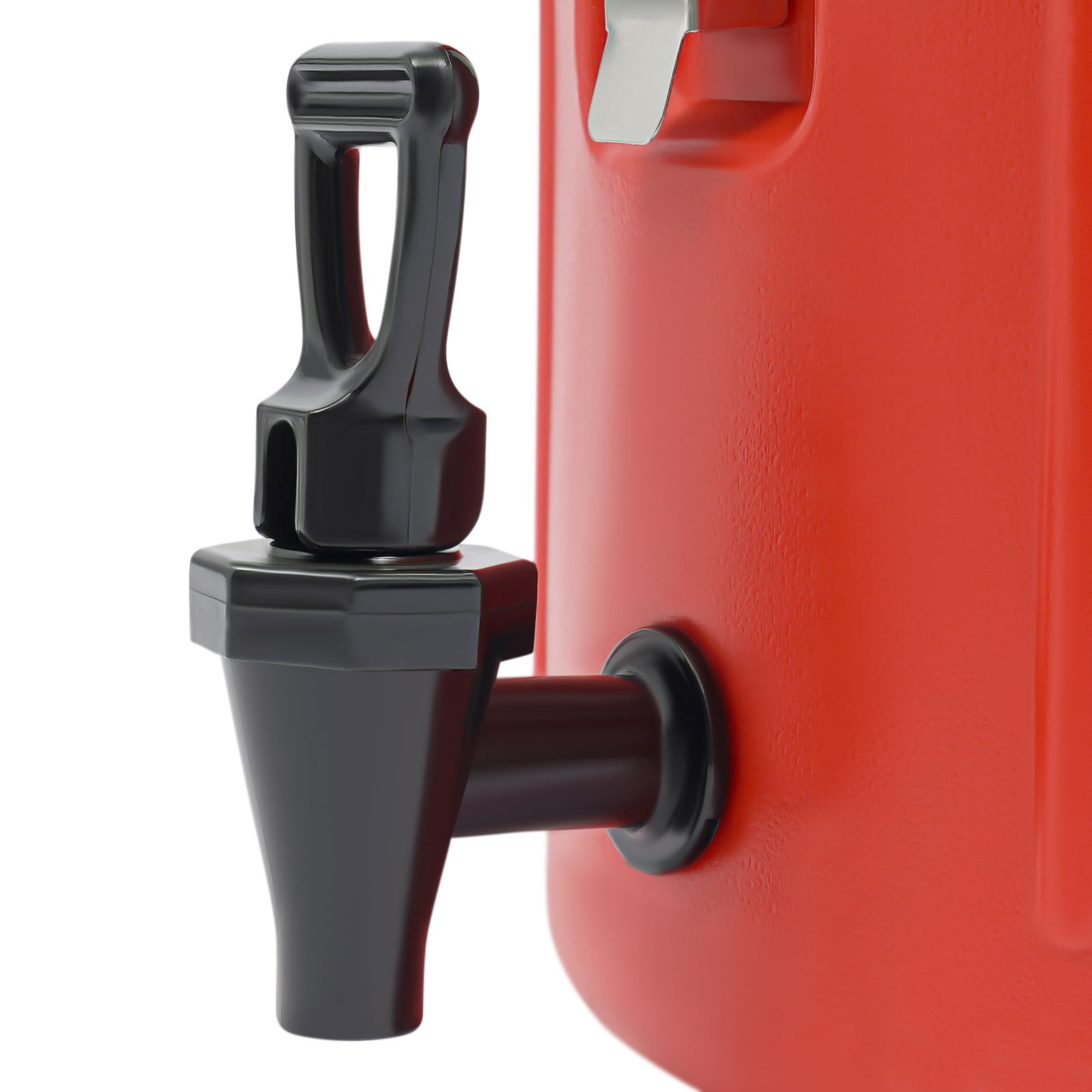 Red Insulated Beverage Containers Insulated Beverage Cooler Insulated Bucket 10L 11.02*10.04in for Central Kitchens, Restaurants, Outdoor Banquets