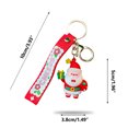 thumbnail image 3 of Titcea Christmas Keychain: Santa Claus Keychain, Cute Keyring for Women Handbag Car Key Purse Xmas Stockings Stuffer, 3 of 3