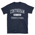 thumbnail image 1 of Conyngham Pennsylvania Classic Established Men's Cotton T-Shirt, 1 of 1