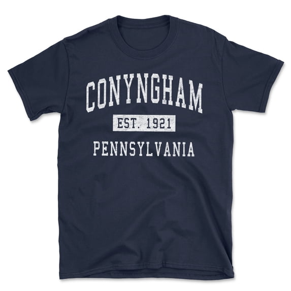 Conyngham Pennsylvania Classic Established Men's Cotton T-Shirt