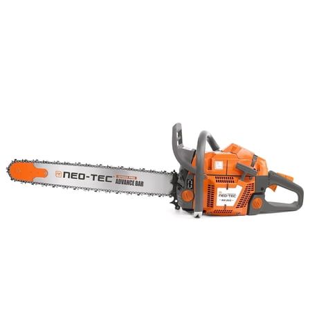 65cc Gas ChainSaw, Chain Saw with 24 Inch Advance Bar and Chain, 3.4KW 4.6HP Gasoline Chainsaw for Professional Wood Work (24 INCH)