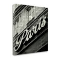 thumbnail image 1 of "Newsprint Paris" By Marc Olivier, Fine Art Giclee Print on Gallery Wrap Canvas, Ready to Hang, 1 of 1
