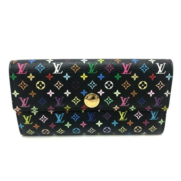 Pre-Owned LOUIS VUITTON M93747 Portefeuille Sarah Wallet Flap Long Monogram... (Good)