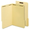 Globe-Weis Treated Fastener Folder, 3/4" Exp, 2 Fasteners, Legal, 50/BX
