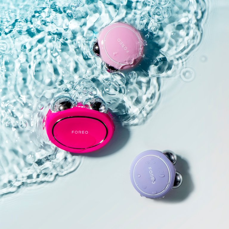 FOREO BEAR MINI Facial Toning Device, Lavender, Skin Care Massage