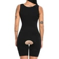 thumbnail image 6 of Corset Body Shaper Waist Trainer Shape-wear Butt Lifter Chest Full Slip Strappy-Backed,(gray+black),2 pair,2XL, 6 of 7