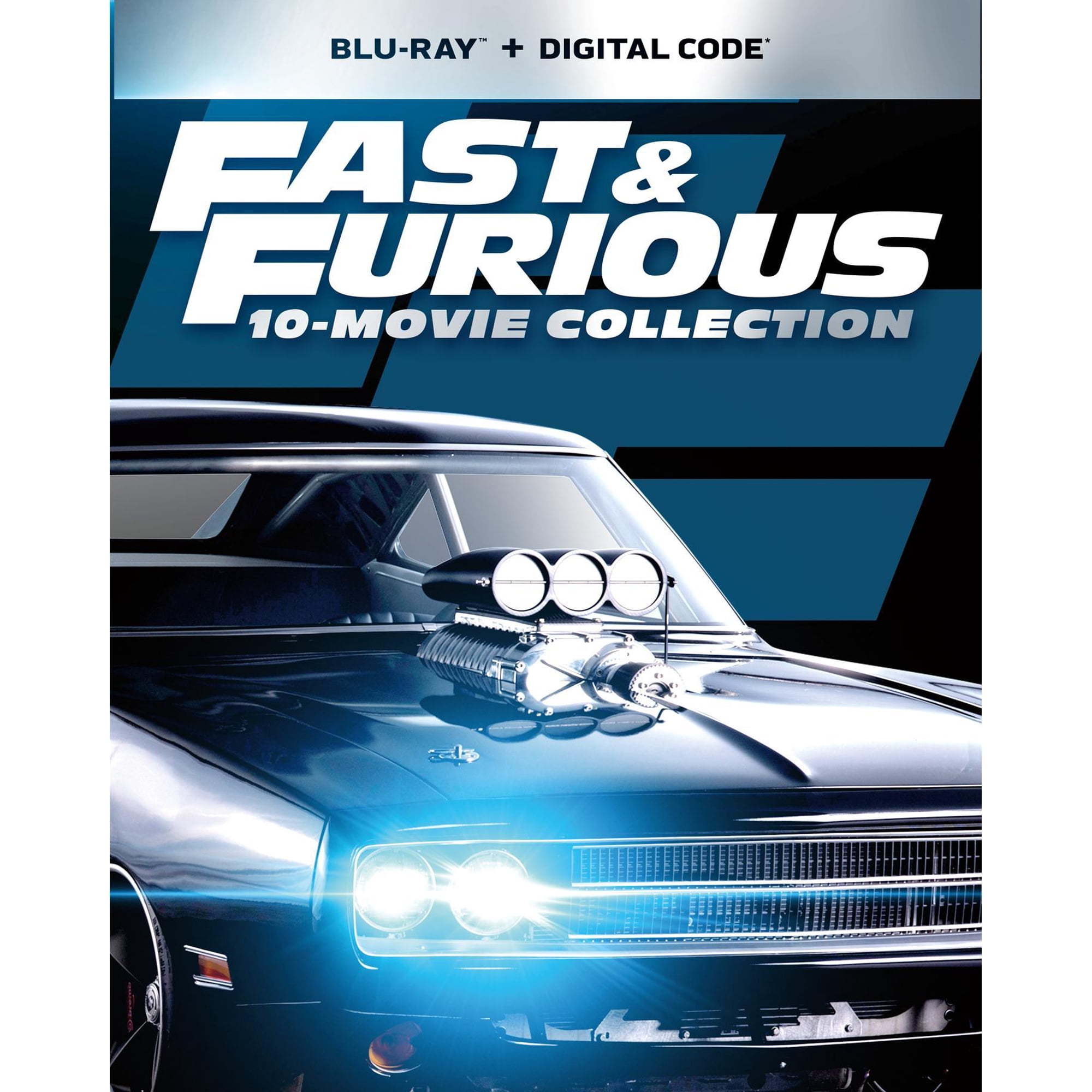 Fast & Furious 10-Movie Collection (Blu-ray + Digital Copy)