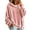 Pink, variant on JUjie Lightweight Hoodies for Women Oversized Sweatshirt Comfort Drawstring Sweatshirts for Fall & Winter Top 2026 Basic Hoodie Outfits Purple XXXL