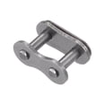 thumbnail image 4 of Uxcell 6Pack #40 Conector de enlace de rodillo de cadena, enlaces divididos de acero al carbono de 1/2" de paso para cadena 08A, 4 of 6
