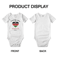 thumbnail image 3 of Everyone Loves an Kenyan Girl Cute Baby Romper Bodysuit For Boy Girl (White, 0-3 Months), 3 of 5