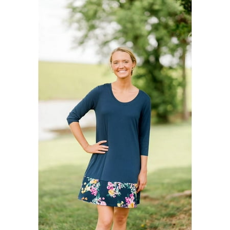 The Pioneer Woman 3/4 Sleeve A-Line Dress, Womens