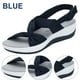 thumbnail image 5 of Sandalias Elegantes para Con Punta Abierta Lazo Mujer Antideslizante Playa Verano, 5 of 9