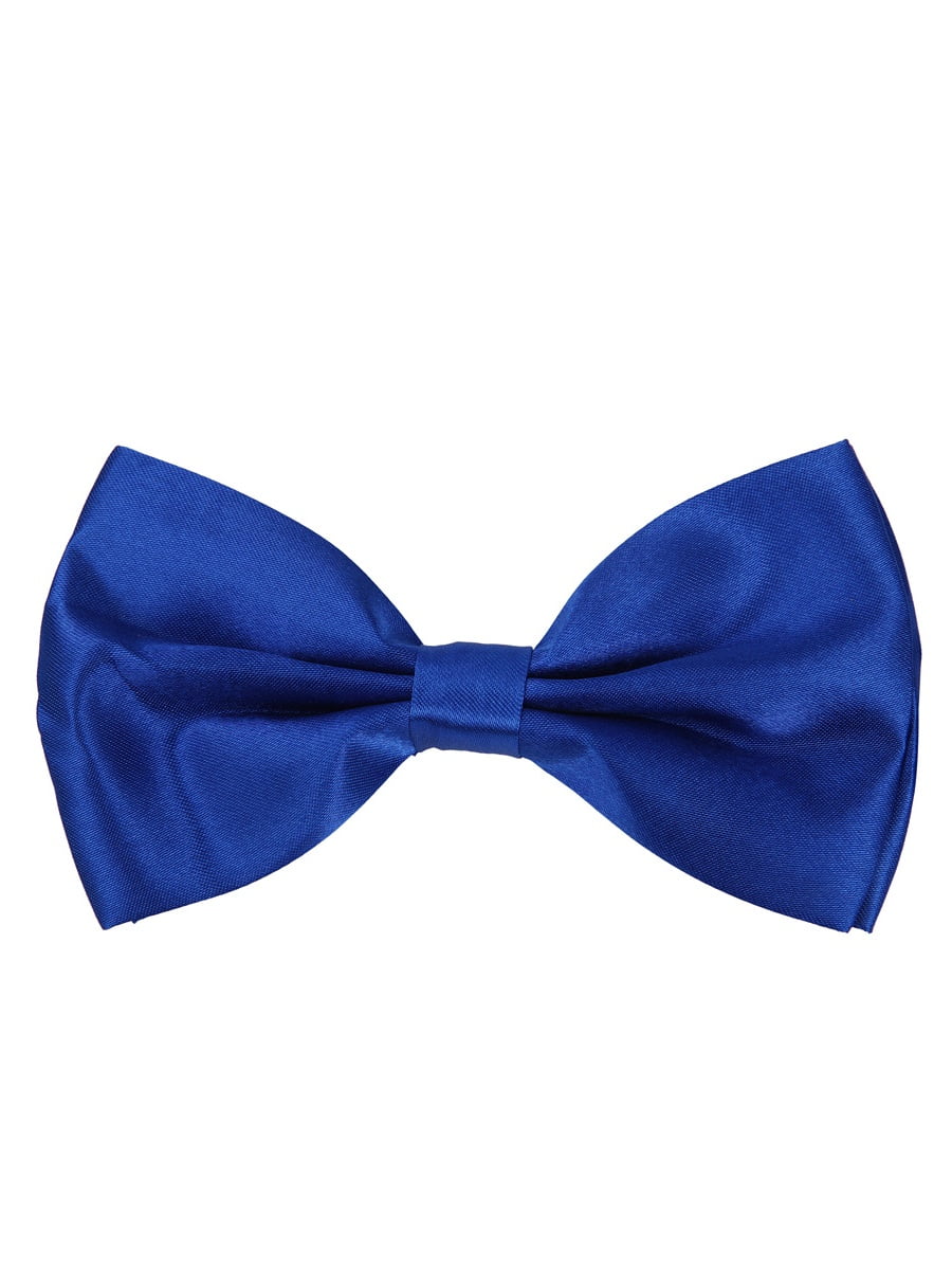 Kids Small Solid Color Adjustable Tuxedo Neck Bowtie Bow Tie