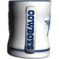 thumbnail image 2 of Dallas Cowboys Tasse à Café - 14 Oz Relief Sculpté - Blanc, 2 of 3