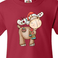 thumbnail image 4 of Inktastic Christmas Molly Moose Youth T-Shirt, 4 of 5