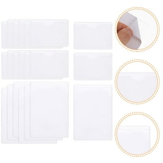bank card protector sleeves Clear Penny Card Sleeves 50 Pack Standard Trading Card Protectors –  ThePoysha
