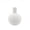 White, variant on HOARBOEG Matte Ceramic Sphere Vase – Ribbed Geometric Accent Vase, Neutral Khaki, 5" Small Decorative Vase for Bookshelf Entryway Tabletop, Minimalist Boho Home Decor