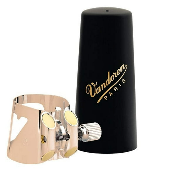 Vandoren Optimum Alto Sax Pink Gold Ligature - LC07PGP