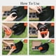 thumbnail image 4 of ER 4 cubiertas de carrete + 4 resortes de repuesto para compatible con Black Decker GH900 LST201 GH600 NST2018 CST2000, cubierta de tapa Weed Eater Wacker Rojo Verde, 4 of 5