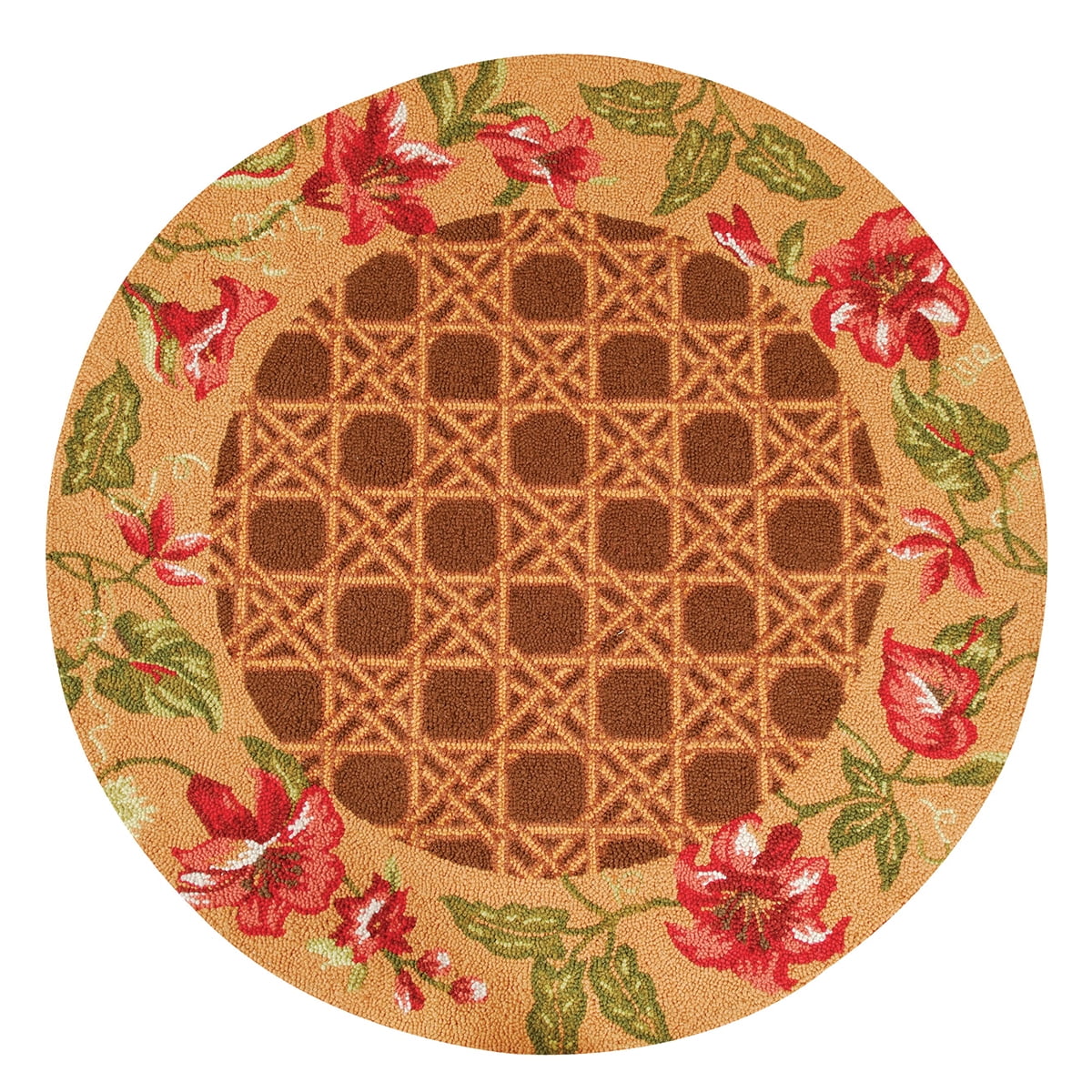 3'0" x 3'0" Kona Bay Lattice Rug