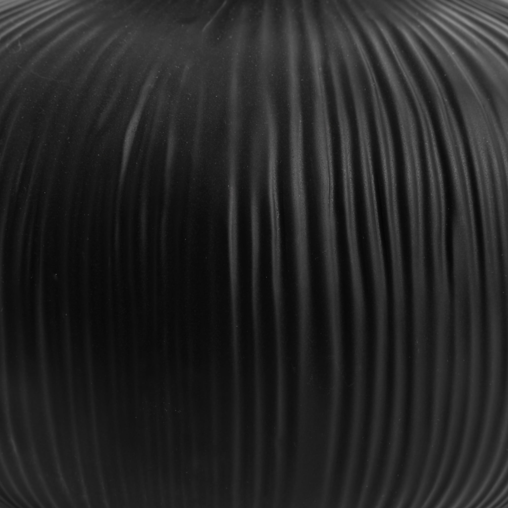 Better Homes & Gardens Soft Curve Black Ceramic Decorative Vase, 6"