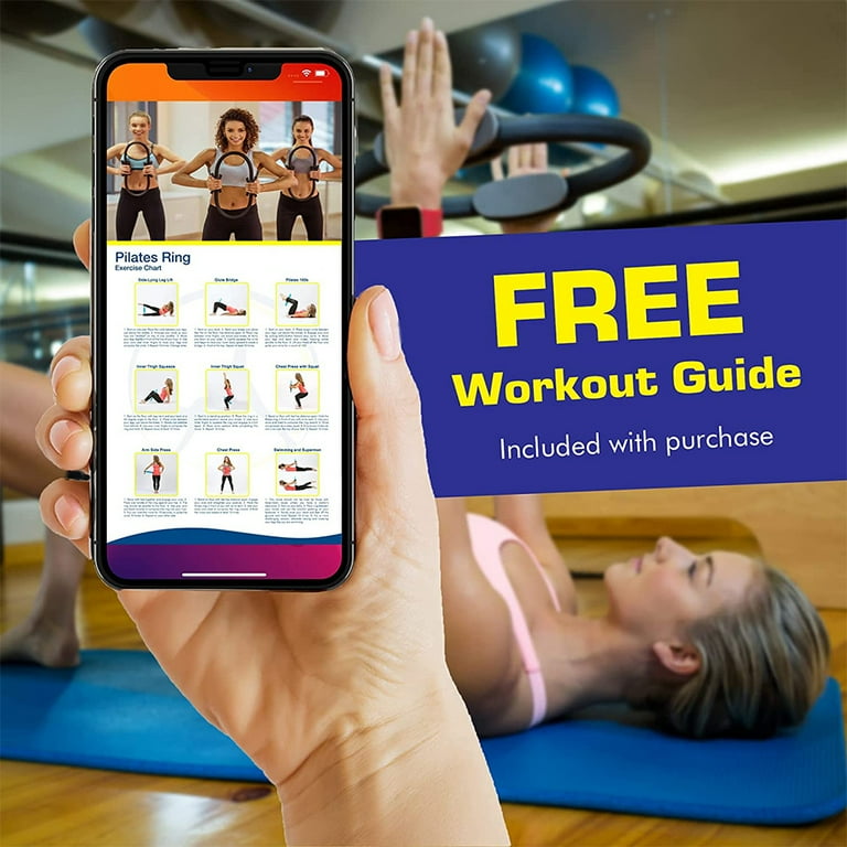 Pilates Ring Magic Circle Fitness Circle for Arms Thigh Legs