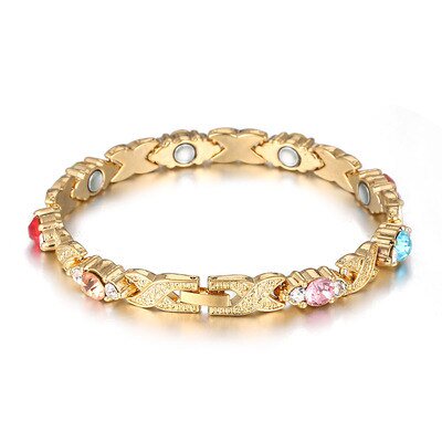 2023 moda 4 colores pérdida de peso imanes de energía joyería adelgazante brazalete pulseras trenzado terapia magnética pulsera cuidado de la salud Tan Jianjun unisex