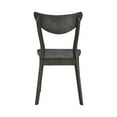 thumbnail image 4 of Eureka Open Back Side Chairs Dark Grey (Set of 2), 4 of 5