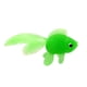 thumbnail image 1 of Ounissouiy Juguete de pez de amplia aplicación, pez dorado simulado para varios escenarios, peces en movimiento artificiales, buen regalo Juguetes verde, 1 of 6
