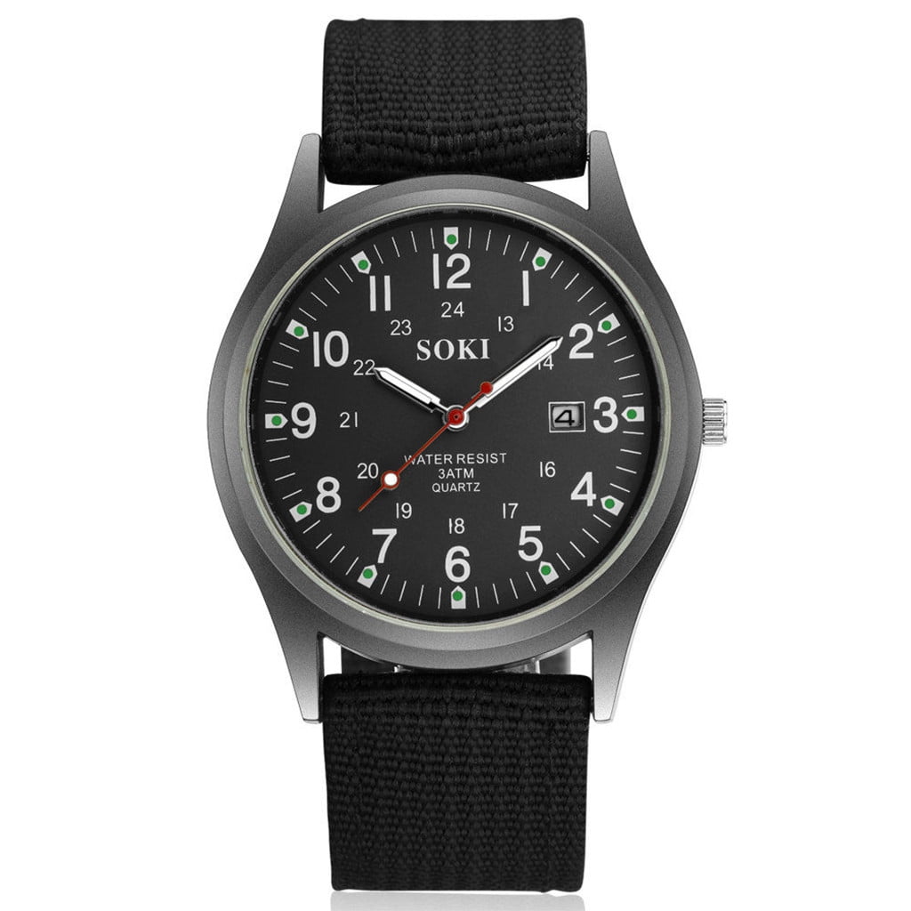 Nylon belt watch hotsell
