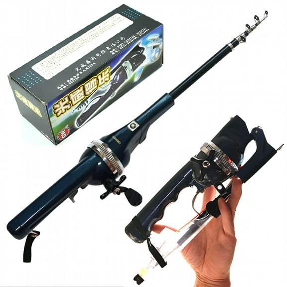 BESTSKY Fishing Gear Pocket Fishing Rod Integrated Fishing Rod and Reel Combo Telescopic Fishing Rod with Line Mini Fishing Pole for Kids
