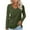 Army Green, variant on Oalirro Womens Long Sleeve Tops Solid V Neck Tops for Women Dressy Fall and Winter Army Green Shirt