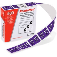 Pendaflex PFX06717 Étiquette de Dossier de Fichier