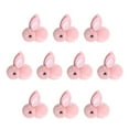 thumbnail image 2 of Holloyiver 20 Pcs Easter Mini Plush Bunny, Tiny Rabbit Plush Stuffed Animals Toys, Tiny Bunny Plush Doll Hanging Pendant Ornament for DIY Crafts Accessories Party Favors, 5 Colors, 2 of 5