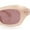 Peach - Brown, variant on Womens Classy Mod Oval Rectangle Plastic Chic Fashion Sunglasses Tortoise - Green