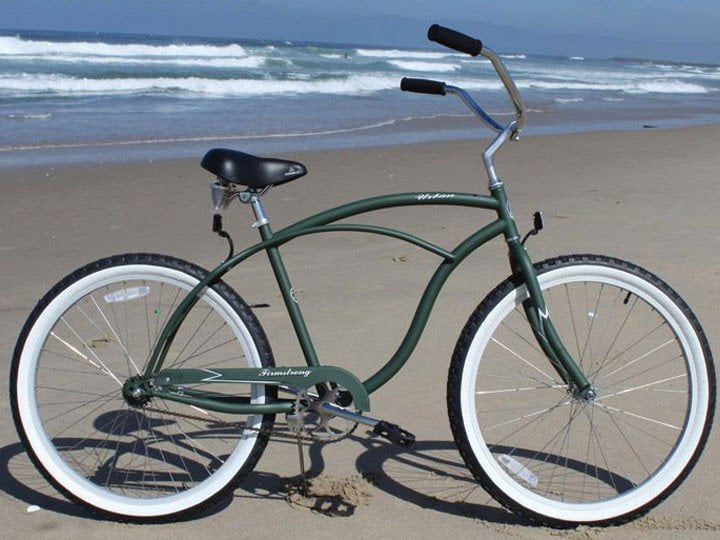 Firmstrong Urban Man, 26", Men's, Single Speed, Matte Army Green