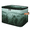 Multicolor 1, variant on ADECORIVY Monkey Vintage Flowers Storage Bin with Zipper Lid, Fabric Storage Baskets Boxes with Handles, Decorative Clothes Organizer Containers for Shelves, Wardrobe, Closet