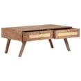 thumbnail image 4 of vidaXL Coffee Table 100x60x40 cm Solid Mango Wood, 4 of 5