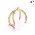 thumbnail image 2 of Manchons d'Oreille Décoratifs Boucles d'Oreilles en Alliage pour Cartilage Boucles d'Oreilles Non Percées pour Femmes, 2 of 10