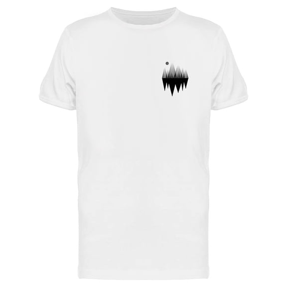 Geometric Shapes Graphic Tee Men's -Image by Shutterstock