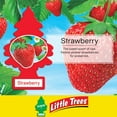 thumbnail image 4 of Little Trees Strawberry Scent Car and Home Air Fresheners, 6 Count, 4 of 5