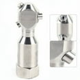 thumbnail image 6 of 1inch 360° Rotating Washing Nozzle 304 Stainless Steel  Spraying Tank Jet Nozzle for Container / Pipeline Cleaning, 6 of 12