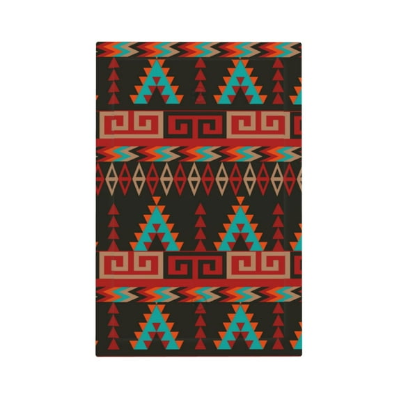 DouZhe 1-Gang Blank Wallplate, Vintage Geometry Exotic Nordic Style Decorative Wall Plates